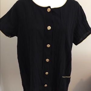 EUC Short Sleeved Swimsuit Cover- up